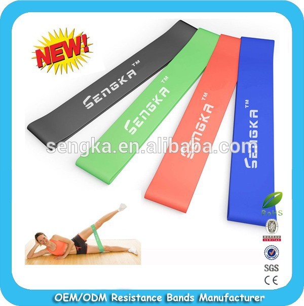 Resistance band loop rubber band pilate yoga bands